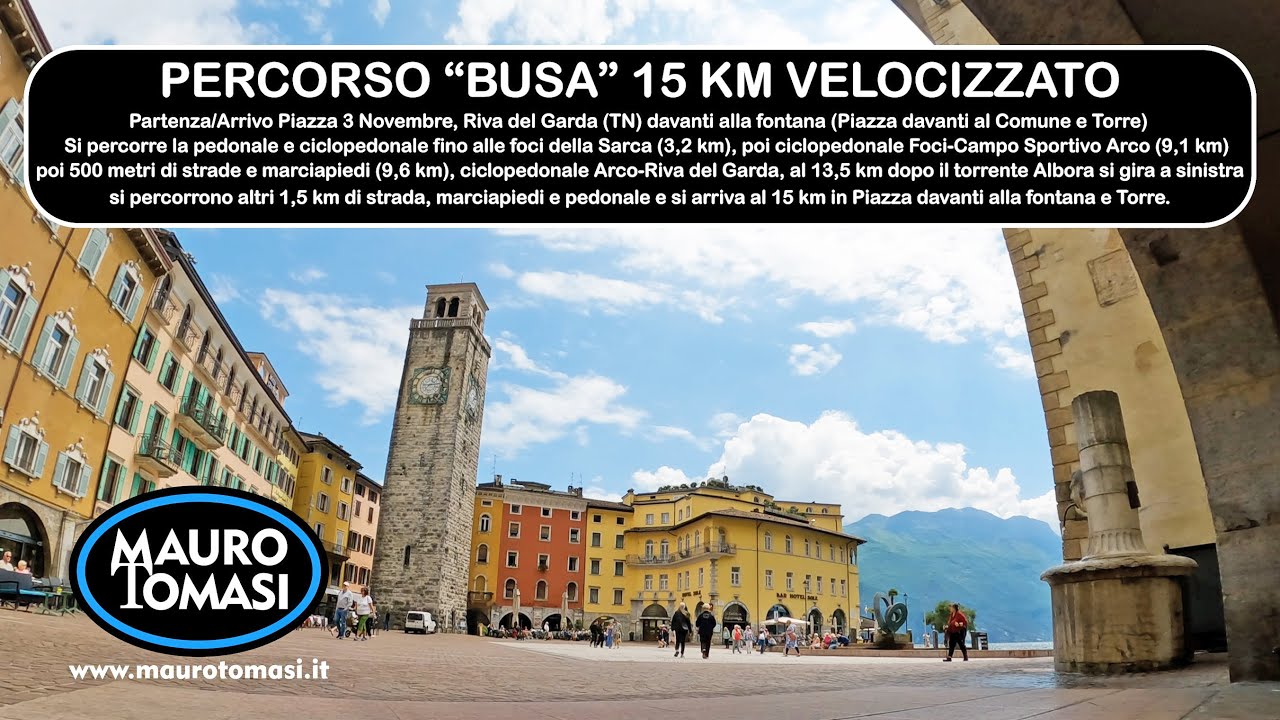 Percorso 15 km BUSA Velocizzato 15/05/2025