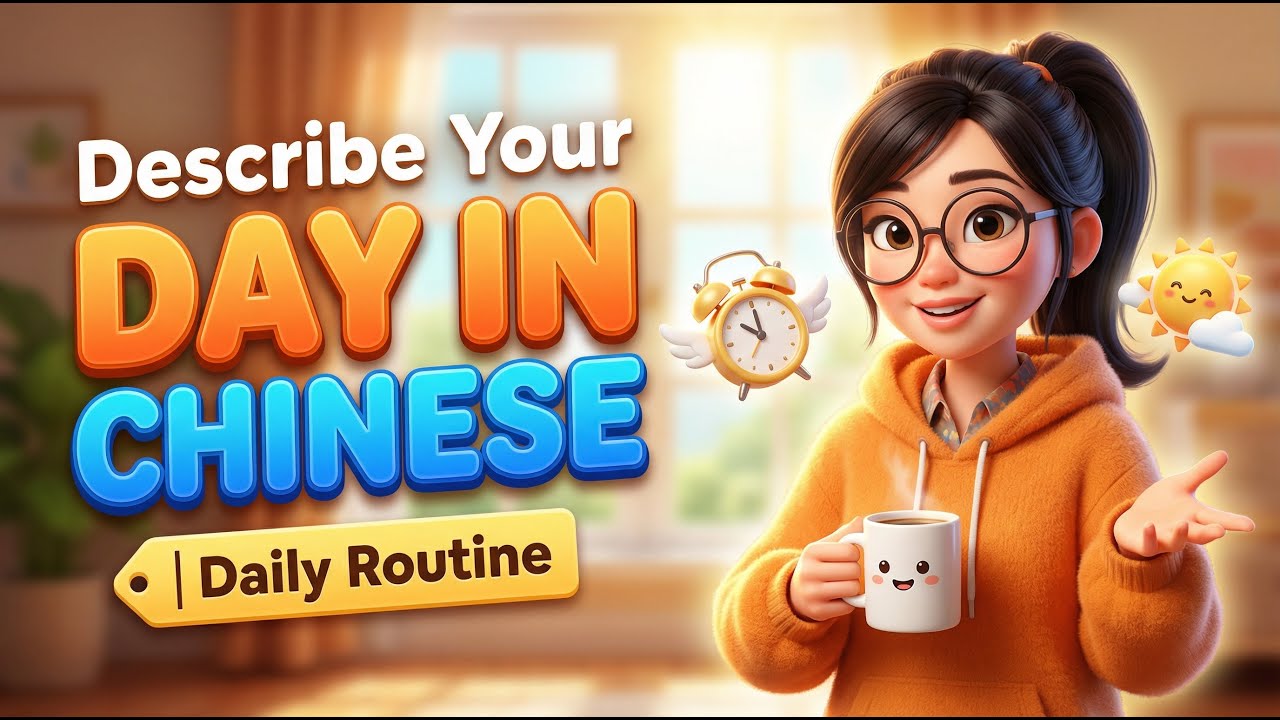Describe Your Day in Chinese: 7 Essential Phrases | Beginner Podcast Ep 3