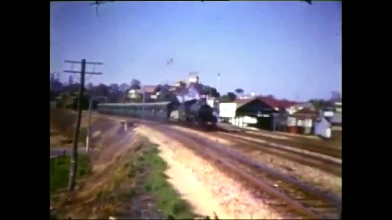 Restored Cinefilm-ARHS Queensland Railtours from the late 1960's