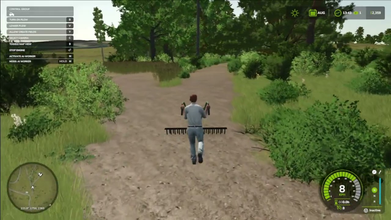 S01E03 - Plowing our first field - A Farm From Scratch Series - Farming Simulator 25