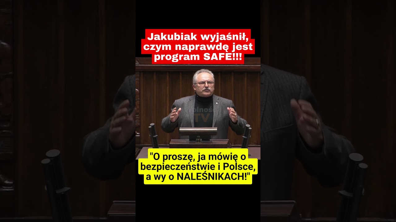 WŁOS SIĘ JEŻY NA GŁOWIE! JAKUBIAK WYJAŚNIA CZYM NAPRAWDĘ JEST PROGRAM SAFE!