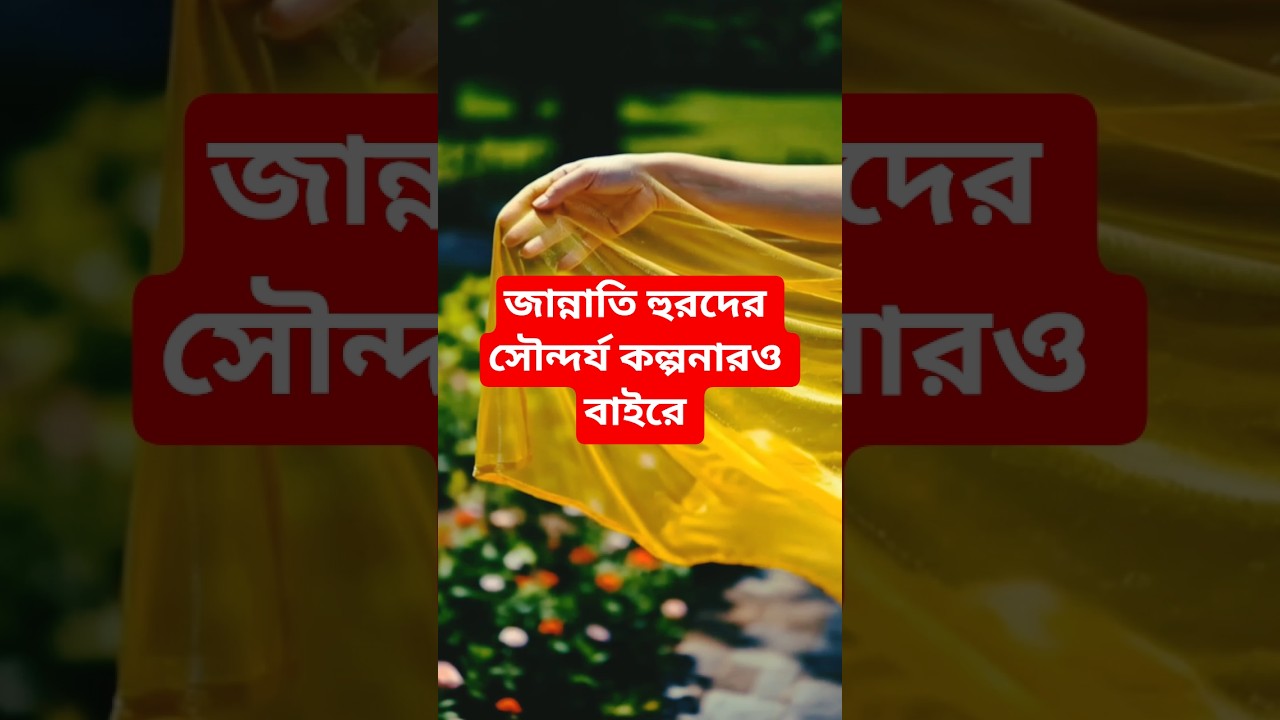 জান্নাতি হুরদের সৌন্দর্য কল্পনারও বাইরে |Jannati Hoor in Quran and Hadith #islamicvideo #ইসলামিকগল্প