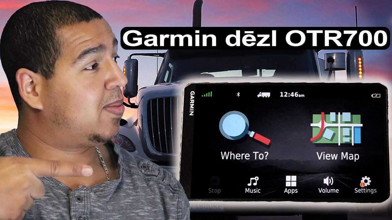 «Garmin Dezl OTR 700» — «Лучший GPS-навигатор для дальнобойщиков на 2026 год»