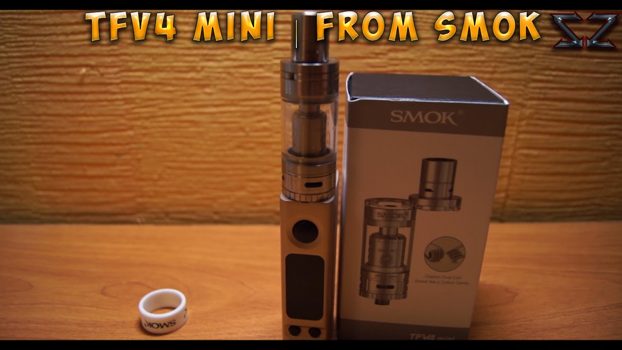 TFV4 mini | from SMOK | Хороший бак, слабая дрипка