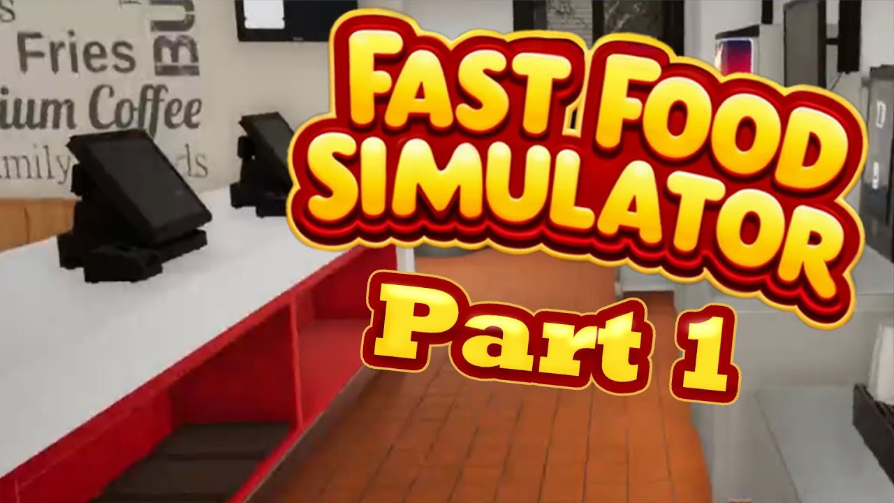 FAST FOOD SIMULATOR | So We're Back to Flipping Burgers