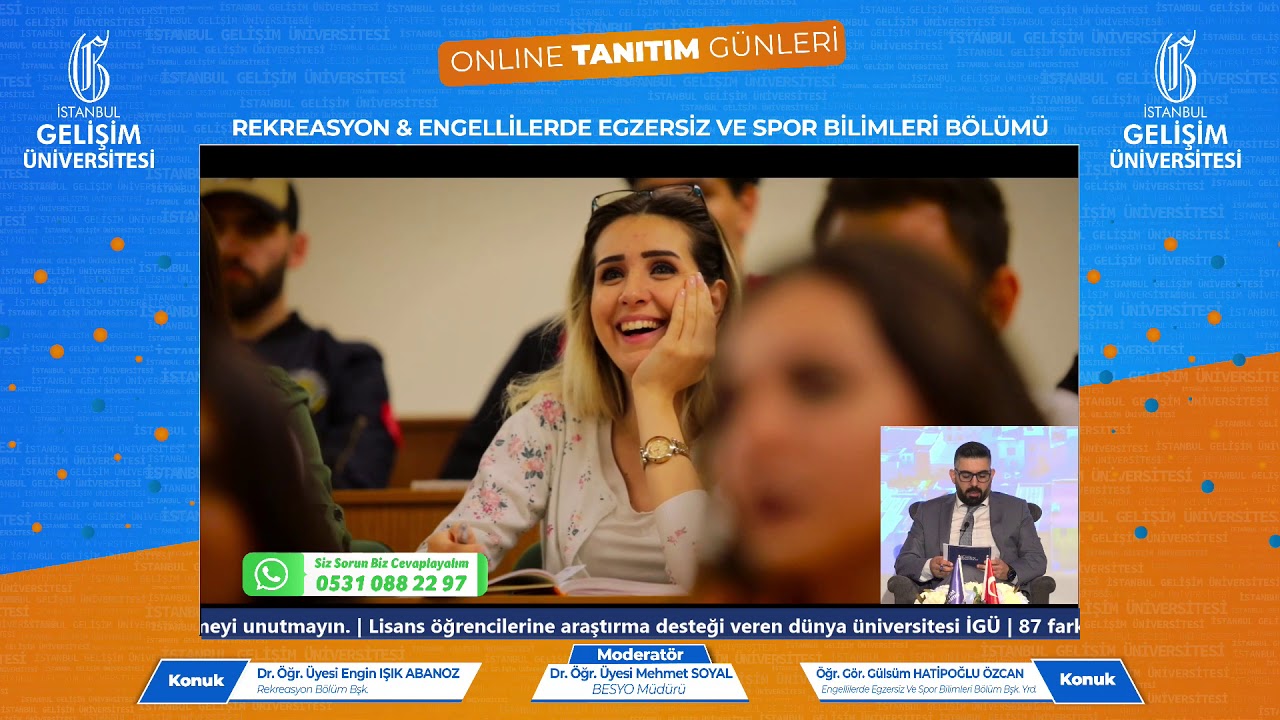 Rekreasyon & Engellilerde Egzersiz ve Spor Bilimleri Bölümü