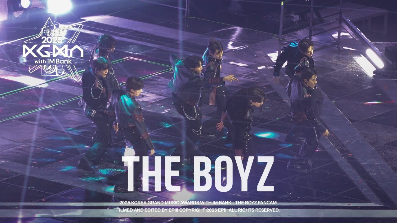 [4K] 251114 KGMA2025 더보이즈 THE BOYZ (fancam) | Stylish, You and I