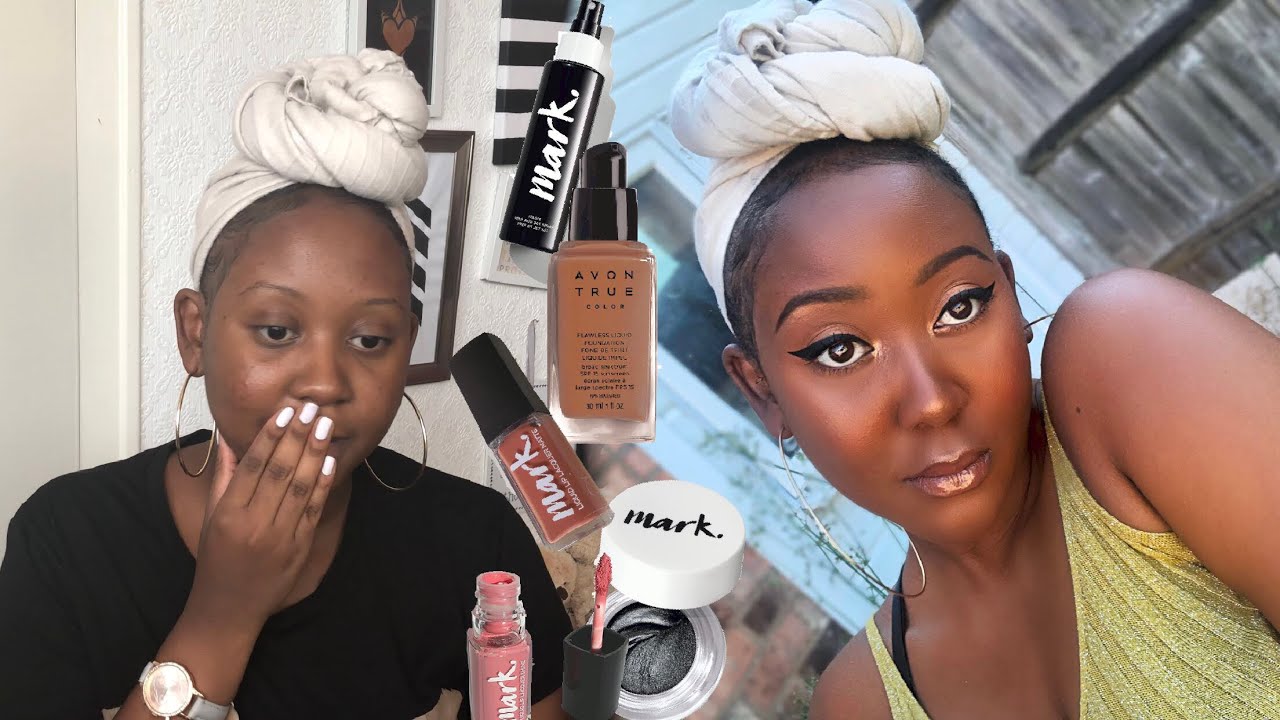 WHO KNEW?! Trying out AVON Makeup for the 1st time !!