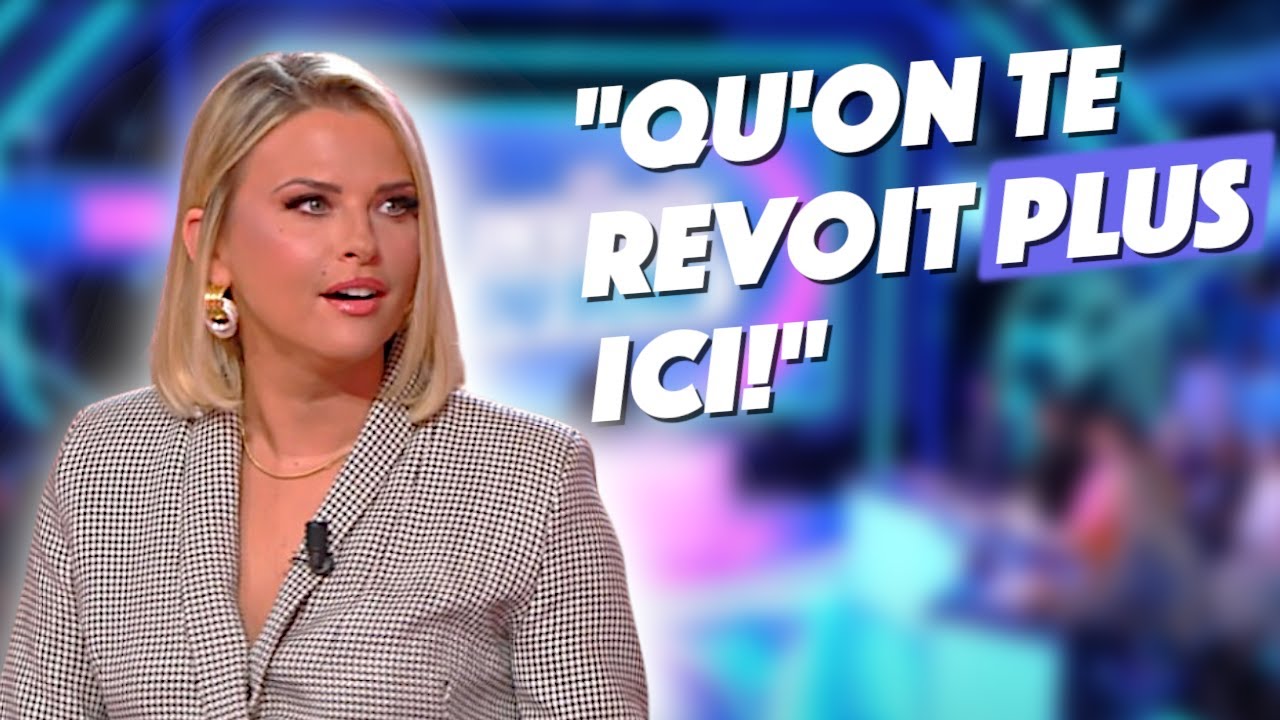 Kelly Vedovelli se fait virer du plateau en direct