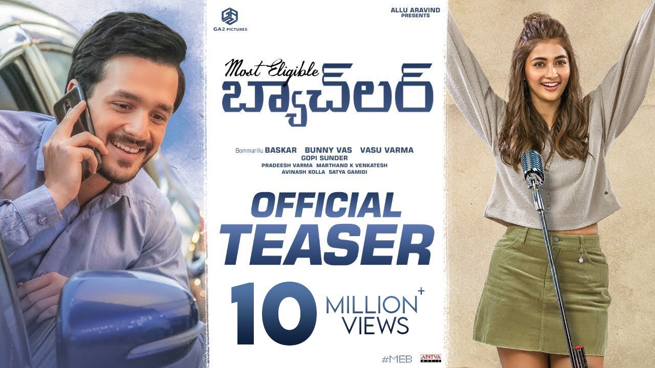Most Eligible Bachelor Teaser | Akhil Akkineni, Pooja Hegde | Bommarillu Baskar | #MEBTeaser