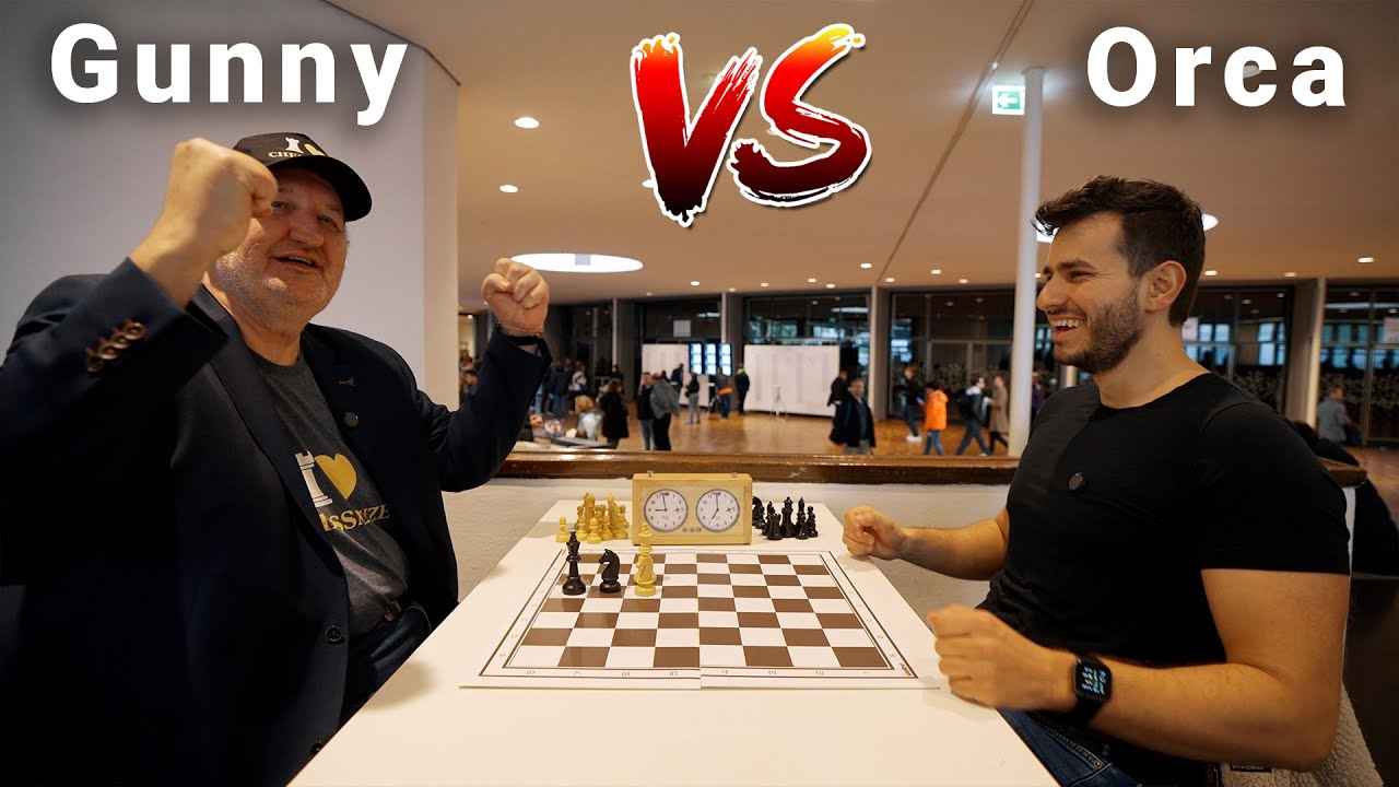 Gunny vs OrcaChess | Schach-Duell beim GRENKE Chess Open 2024