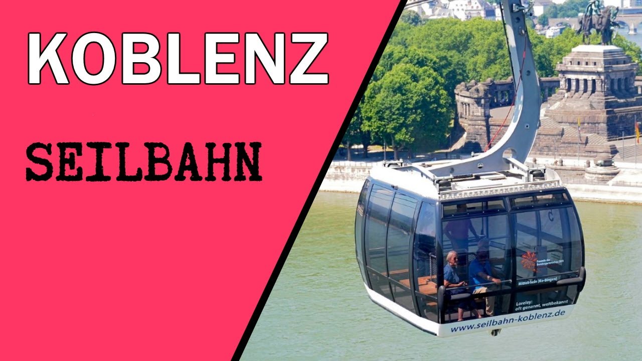 Ein Flug über den Rhein: Die Seilbahn Koblenz