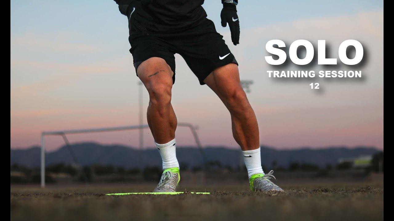 SOLO SOCCER SESSION 12 | FAST FEET and TIGHT BALL CONTROL