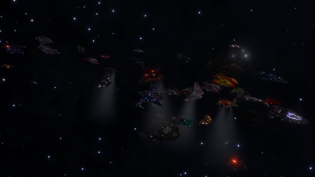 Elite Dangerous Distant Worlds 3 prelude: Ancient Mysteries event mass jump 2
