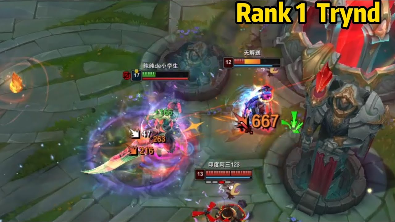 Rank 1 Tryndamere: This Guy is an Absolute DEMON!