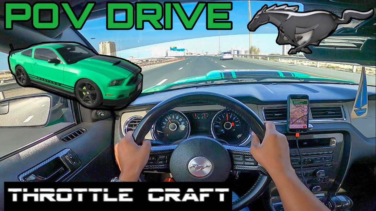2014 Ford Mustang V6 Premium - ROUSH Exhaust | POV Drive | GoPro Hero 8 | Throttle Craft