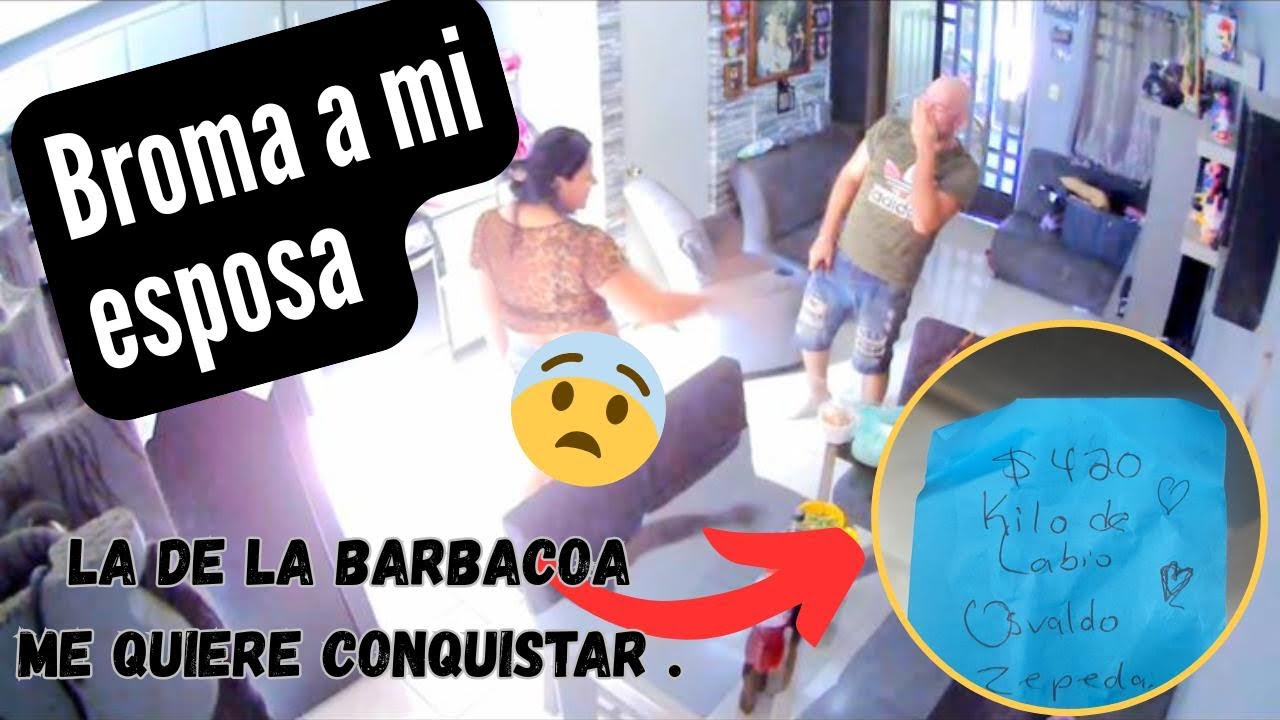  BROMA A MI ESPOSA 😅🤣La señora de la barbacoa me quiere conquistar 😱