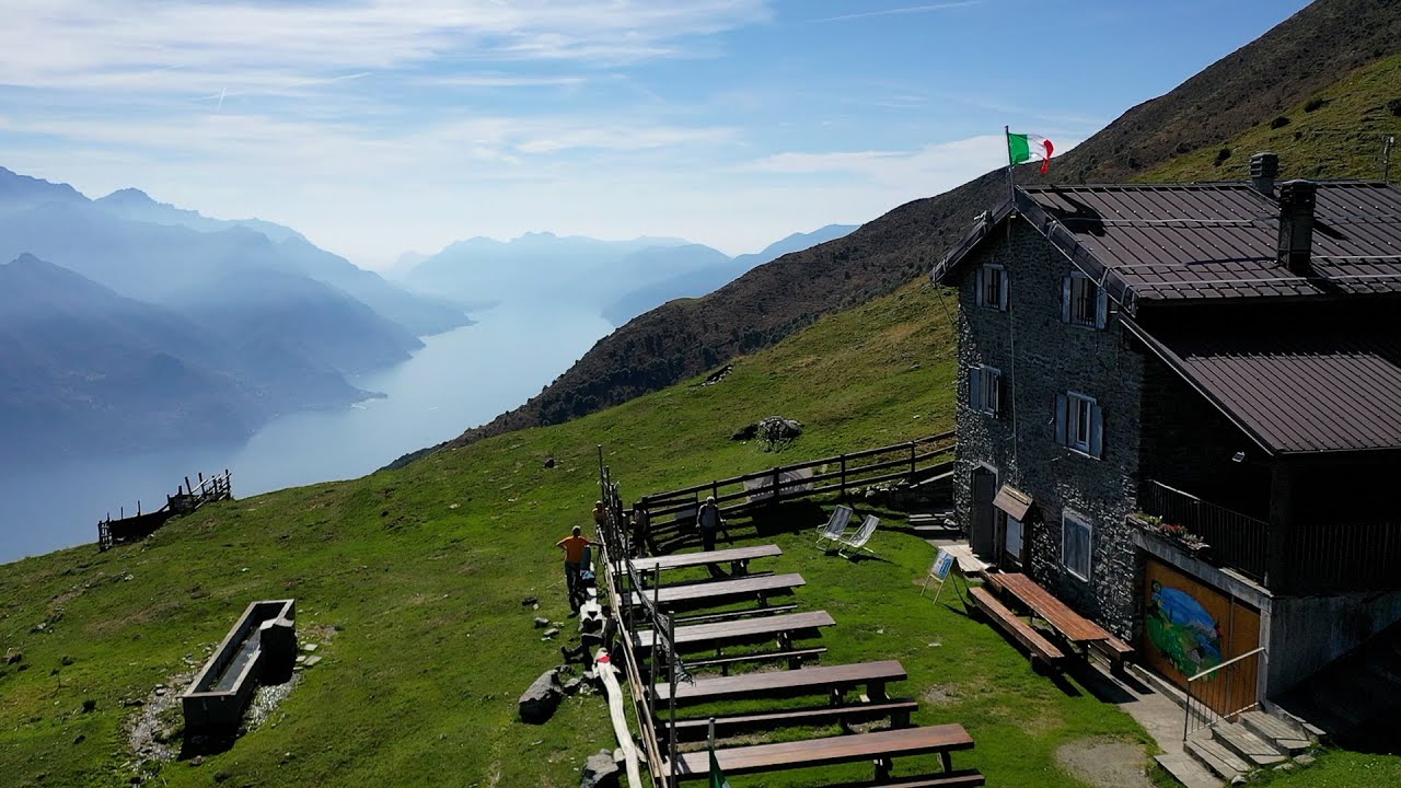 ITINERARI: ALTA VIA DEL LARIO, IL RIFUGIO DEL MATO GROSSO LA CANUA, AI PIEDI DEL MONTE BREGAGNO