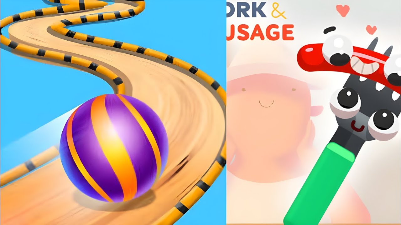 Going Ball vs Kronk N – Epic Rolling Challenge | KM Game Play