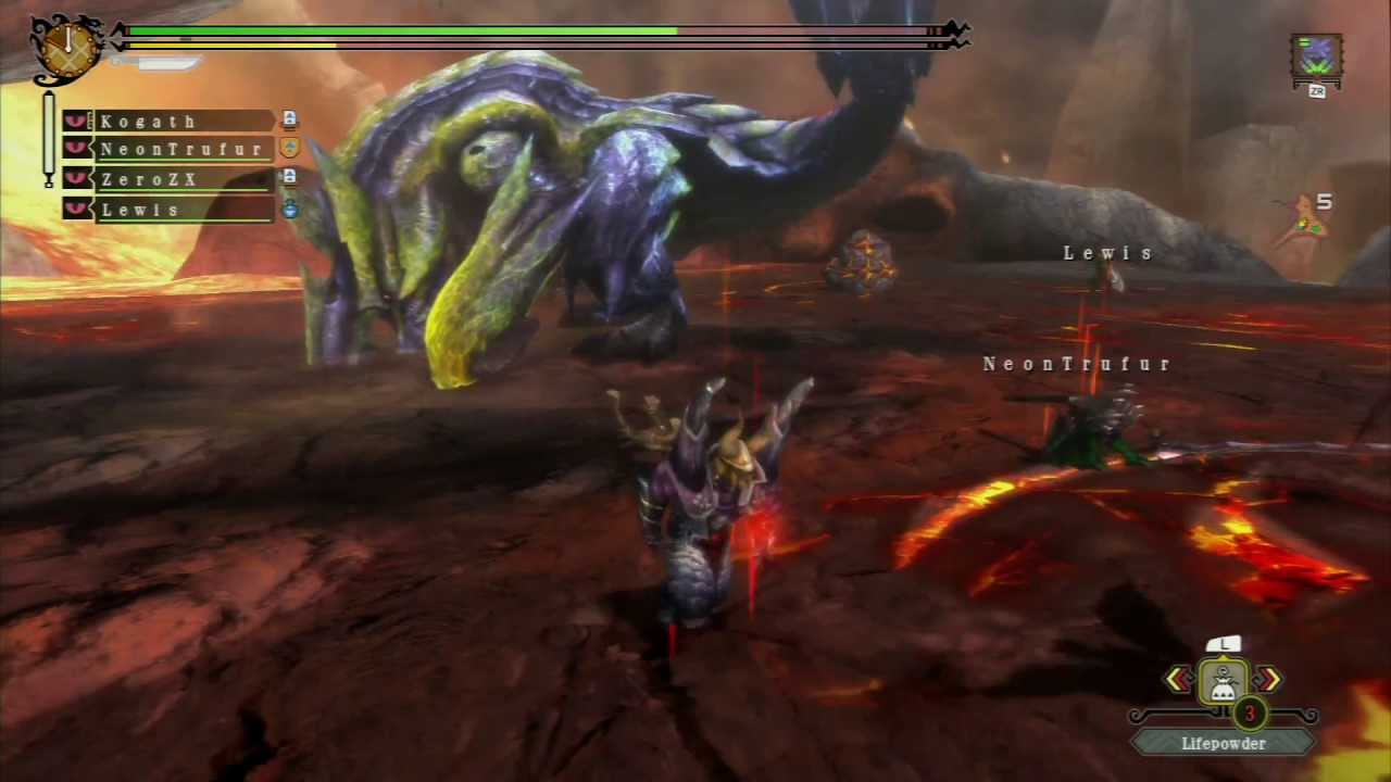 Kogath - Mega Brachydios - G Rank Event Online - Clashing Fists - Monster Hunter 3 Ultimate