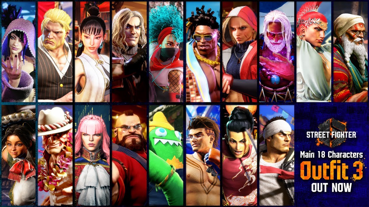 Street Fighter 6 &mdash; третий комплект костюмов уже в игре