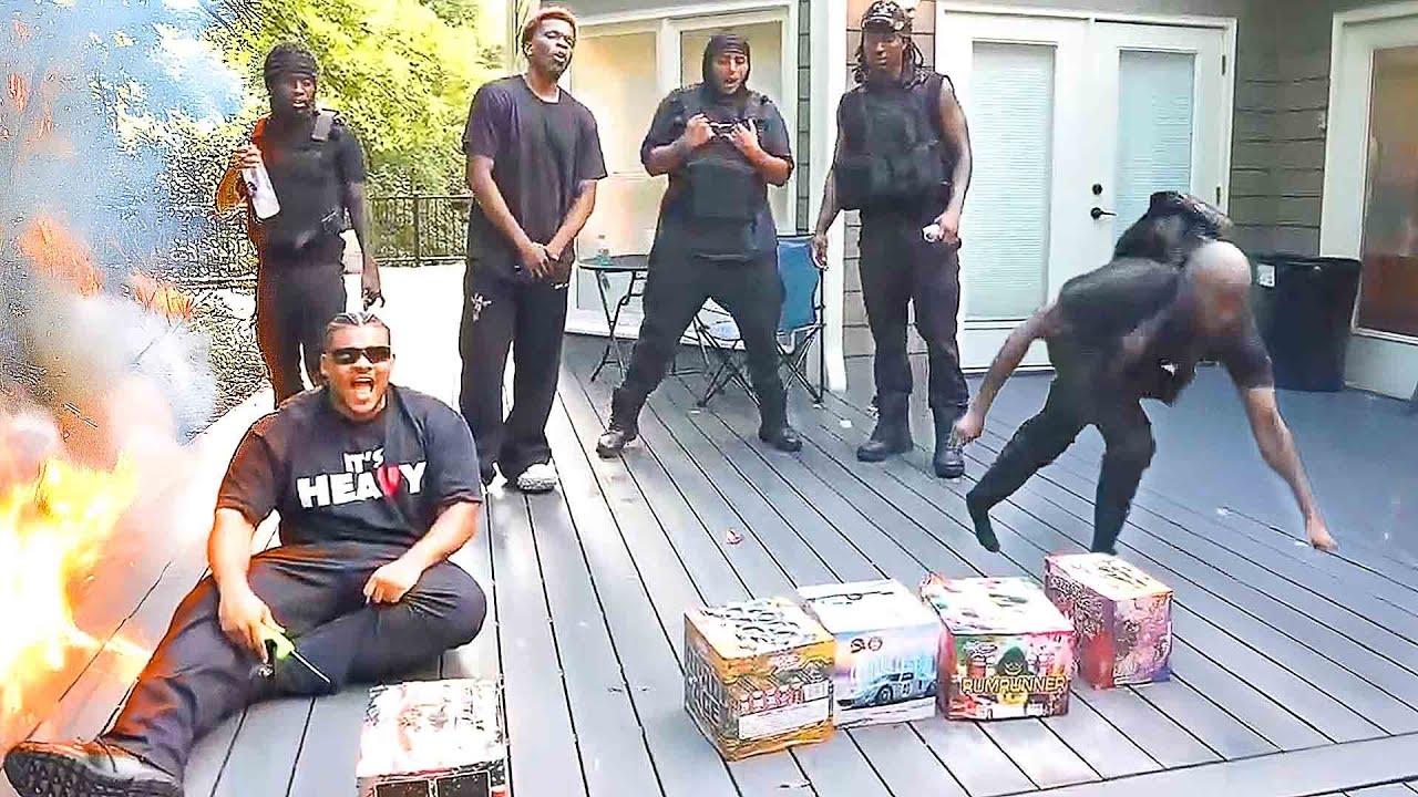 amp destroys the clover boys house..