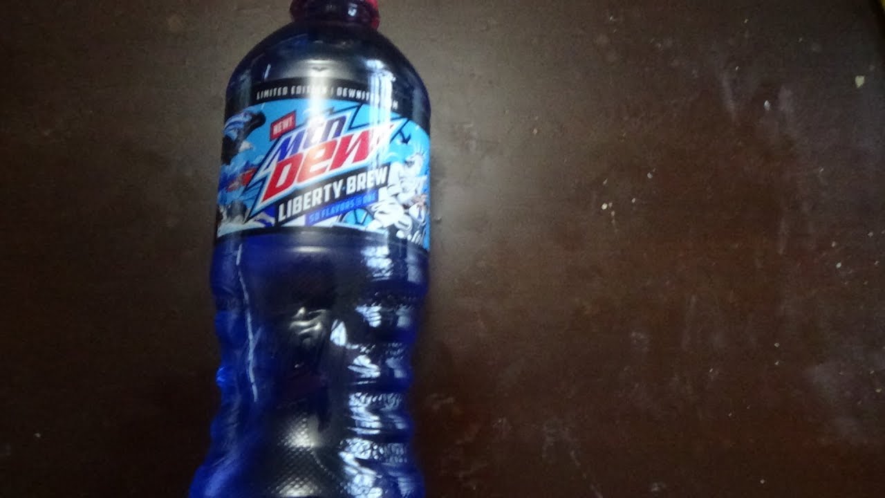 Limited Edition New Mountain Dew Liberty Brew With 50 Flavors In One