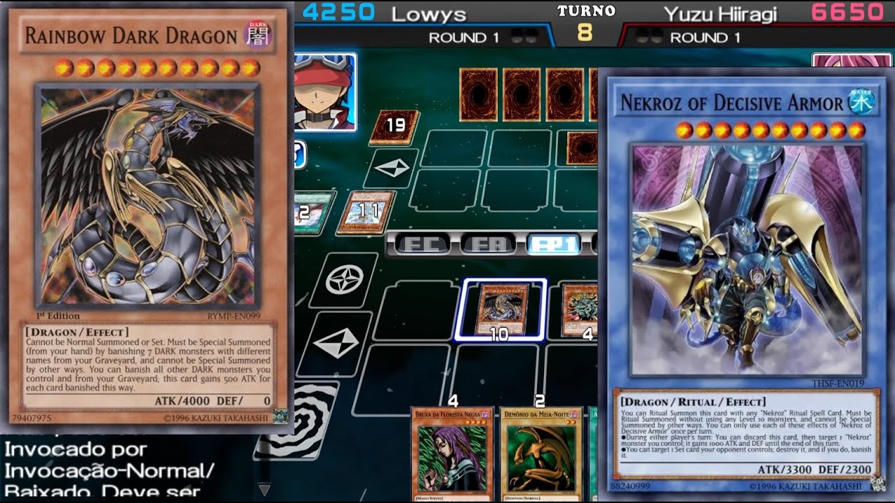 Yu Gi Oh! ARC V Tag Force Special Ritual Rainbow  Dark Dragon OTK