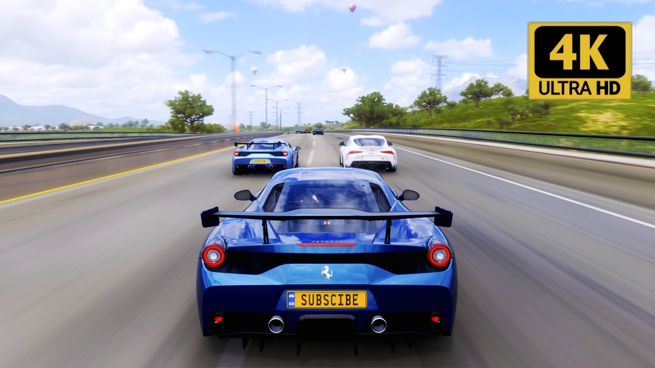 Ferrari 458 Speciale vs Supercars - Forza Horizon 5 