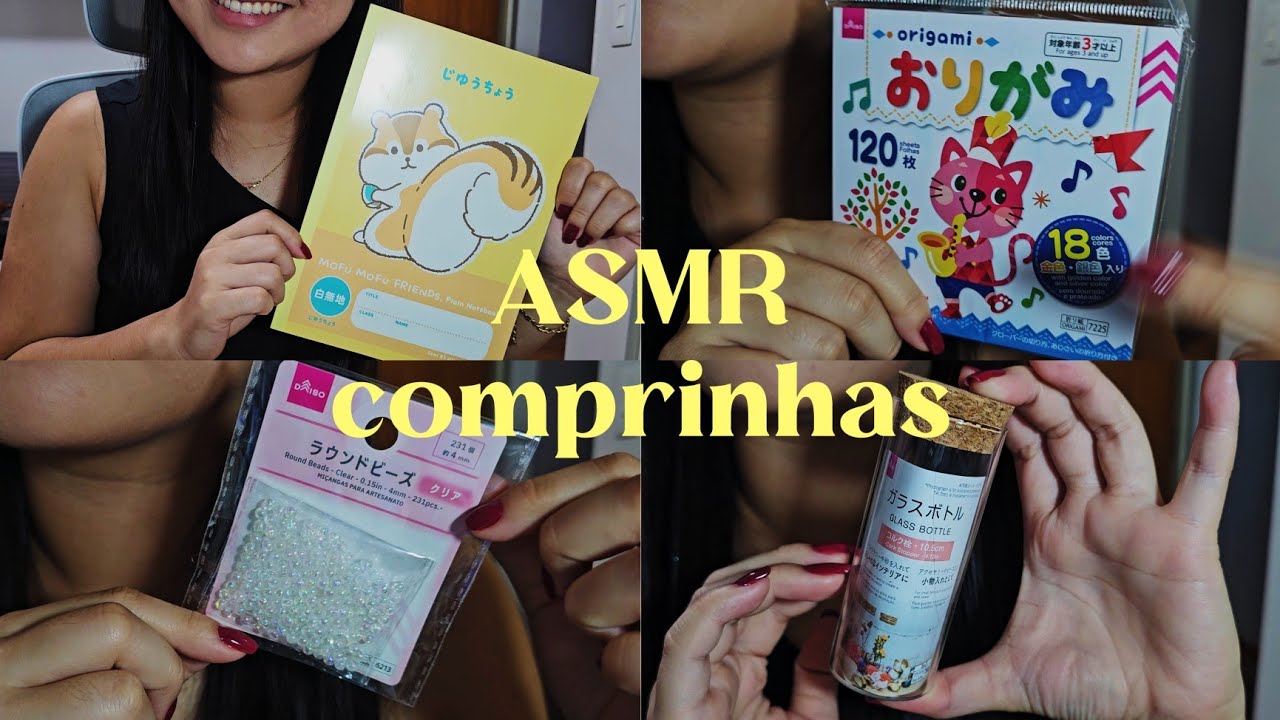 ASMR- COMPRINHAS ALEATÓRIAS- SUSSUROS