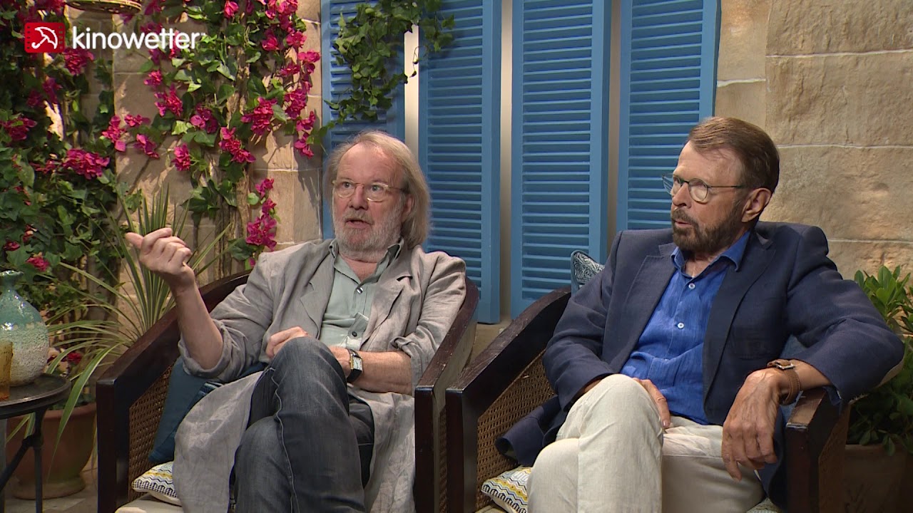Interview Benny Andersson  & Björn Ulvaeus MAMMA MIA! HERE WE GO AGAIN
