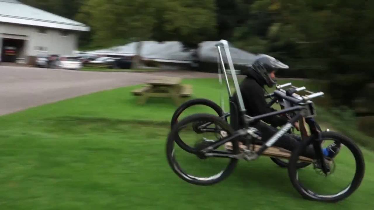 1 Idiot...2 Bikes...A Hill...
