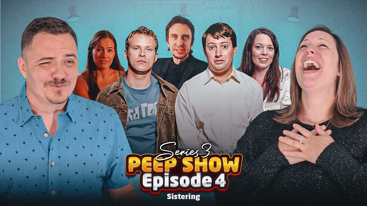 Jeremy Tries to SEDUCE Mark's Sister! 😳 Americans React to Peep Show S3E4