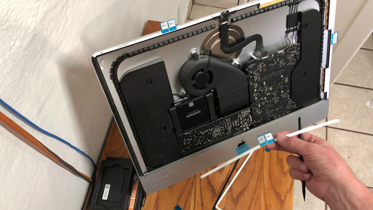 Обновление SSD-накопителя Apple iMac 21,5 дюйма (2013–2015 гг.) с HDD на твердотельный накопитель...