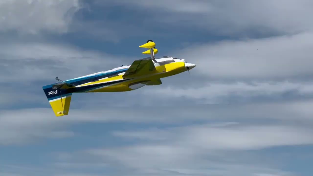 Edge 540 V3 103'' Pilot-RC  // Relaxed Flight with Friends' Plane // Teampilot Noel Vögelin