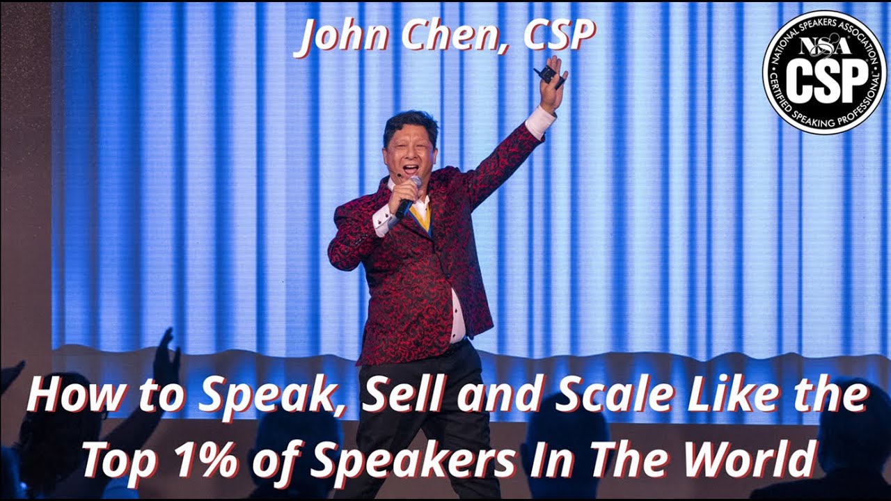 How to Speak, Sell and Scale Like the Top 1% of Speakers In The World
