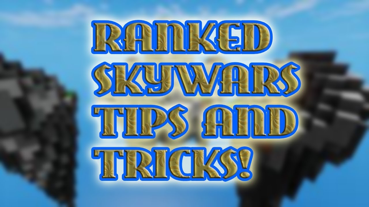 RANKED SKYWARS TIPS AND TRICKS #1! THE BASICS!