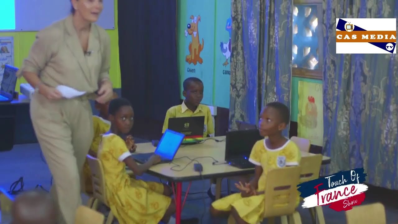 Exclusive French lesson with the France Ambassador to Ghana.