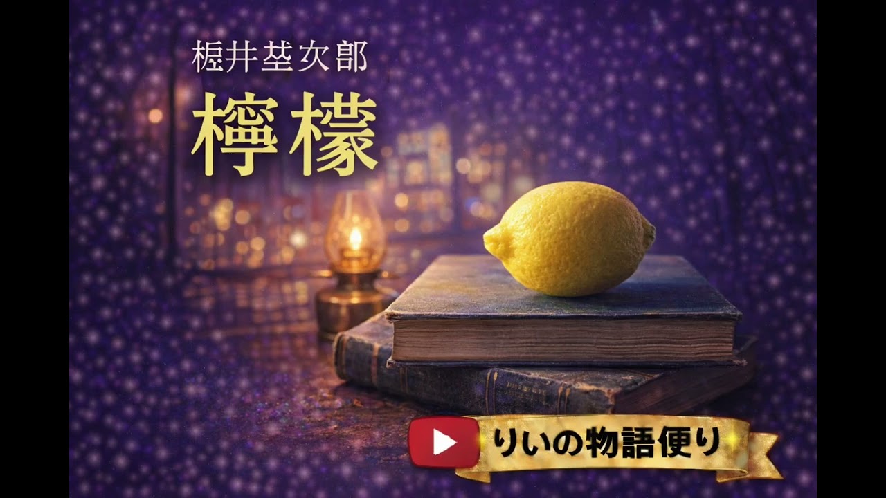 【朗読】檸檬｜梶井基次郎｜静かな狂気と美の爆弾【りいの物語便り】