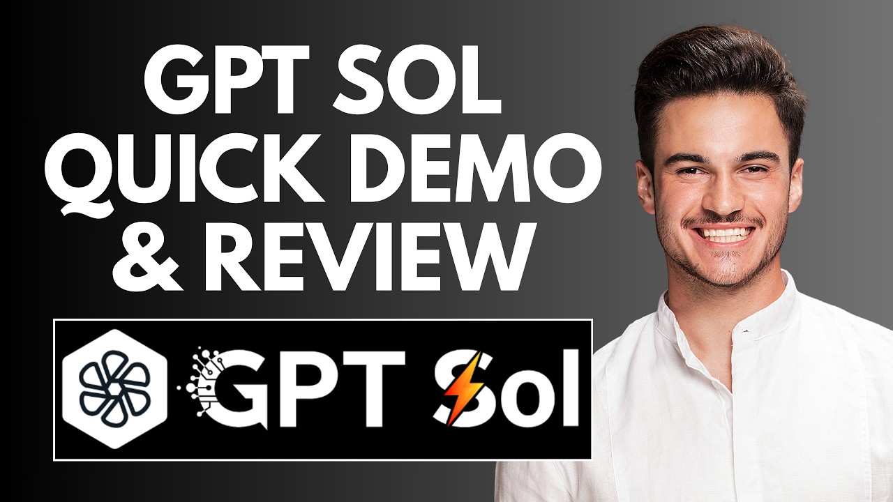 GPT Sol Quick DEMO & Review | Free Discount Code & Bonus