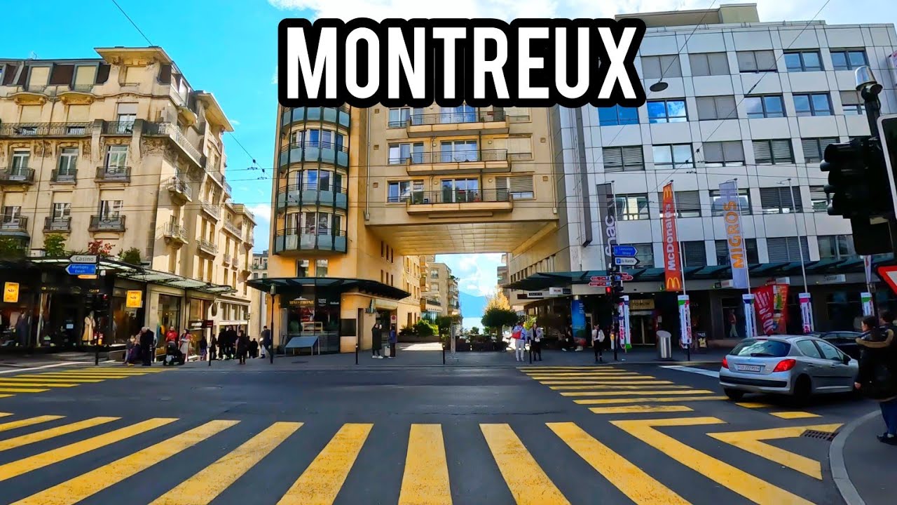 Montreux Driving Tour: The Ultimate Swiss Riviera Experience in 4K