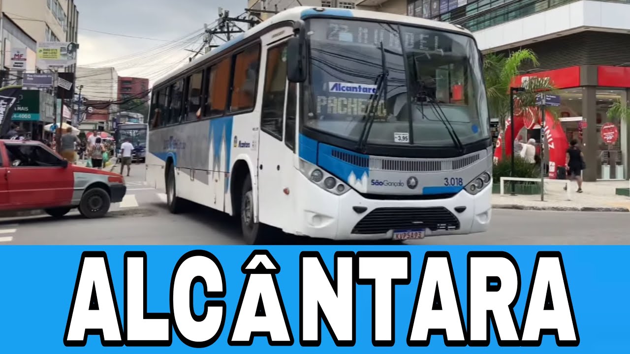 Movimentação de Ônibus #35 - Alcântara (Pt 2) São Gonçalo, Rj