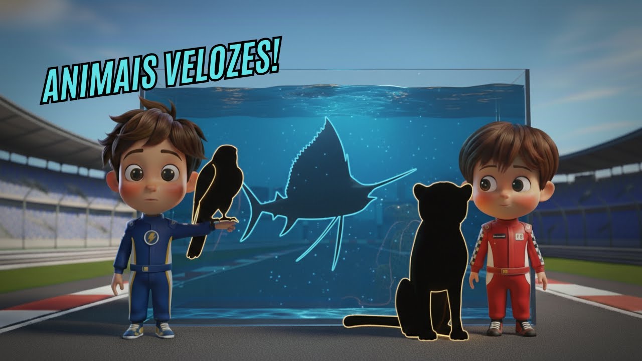 ANIMAIS MAIS VELOZES DO MUNDO!