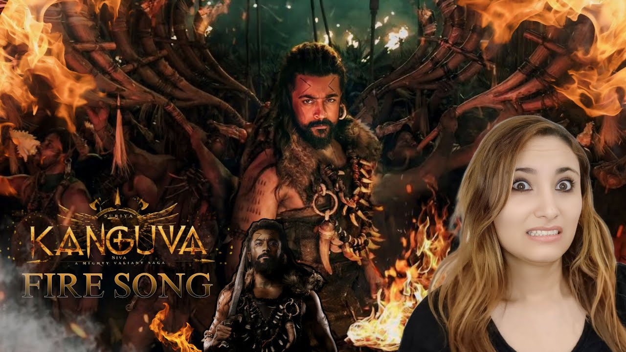 Fire song Lyrical video reaction| Kanguva| Surya |