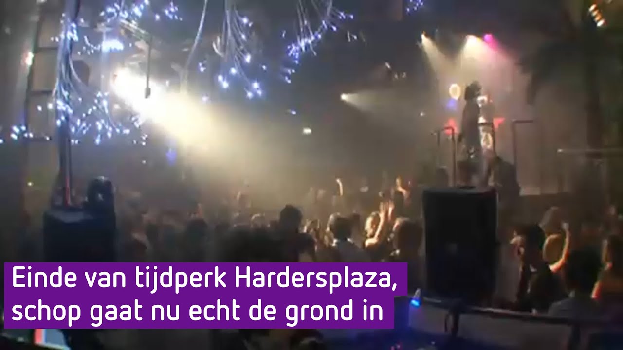 Einde van tijdperk Hardersplaza, schop gaat in de grond