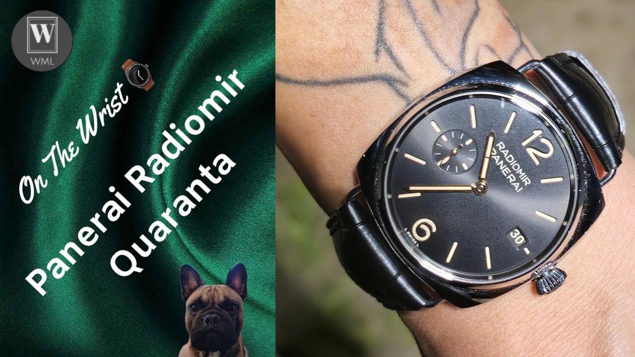 На запястье ⌚️ Panerai Radiomir Quaranta 40mm PAM01294 🇮🇹