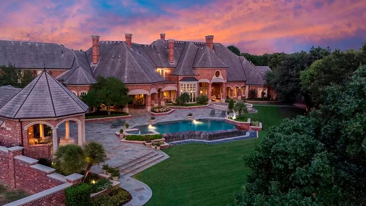 Inside a $ 4,300,000 Texas mansion. Luxury home tour.
