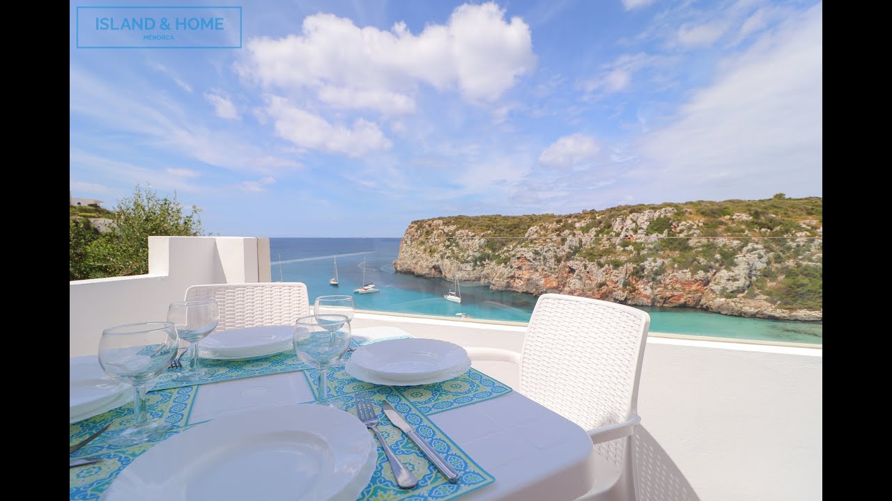 Ref: 34425 Cala’n Porter | Front-Line 2-bedroom apartment with spectacular sea and beach views