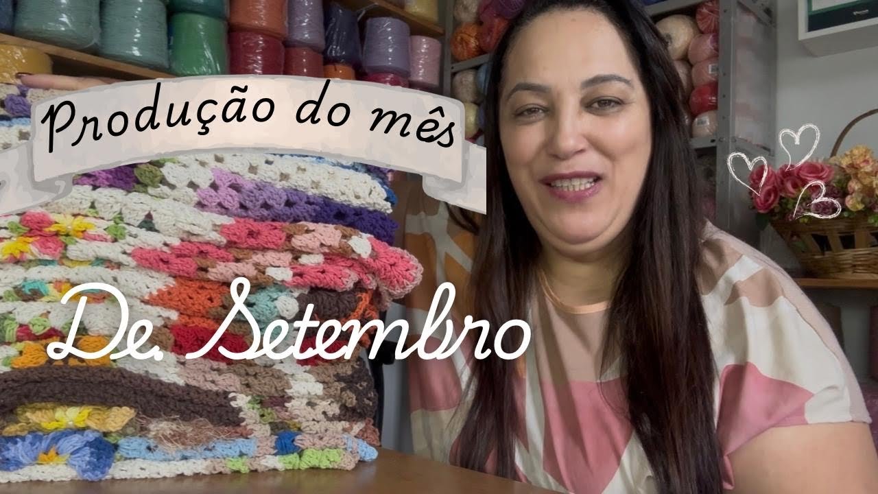 ✨ Produção de Crochê do Mês de Setembro | Peças Prontas para Entrega 💕 