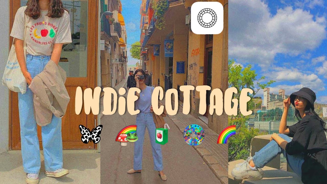 Indie cottage filter || vsco cam || snstzcnr